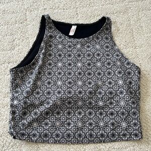 Free People Movement Cropped Tank Built in Bra